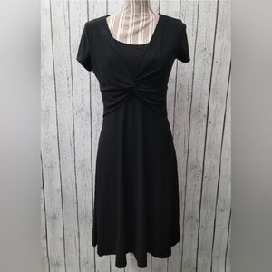 JM Collection Faux-Wrap Dress, Size SP